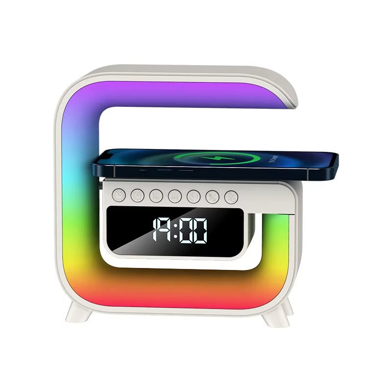 G3 wireless charger, Alarm, Bt speaker